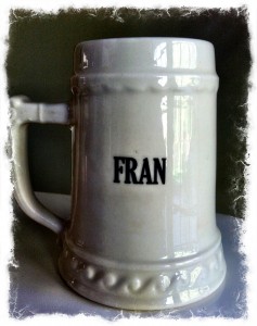 My Dad's Frat Mug, circa 1949.