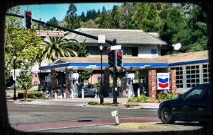 Arent' gas stations always on the corner?