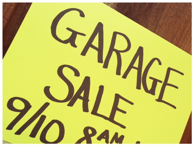 5 Things I Learned Hosting a Garage Sale
